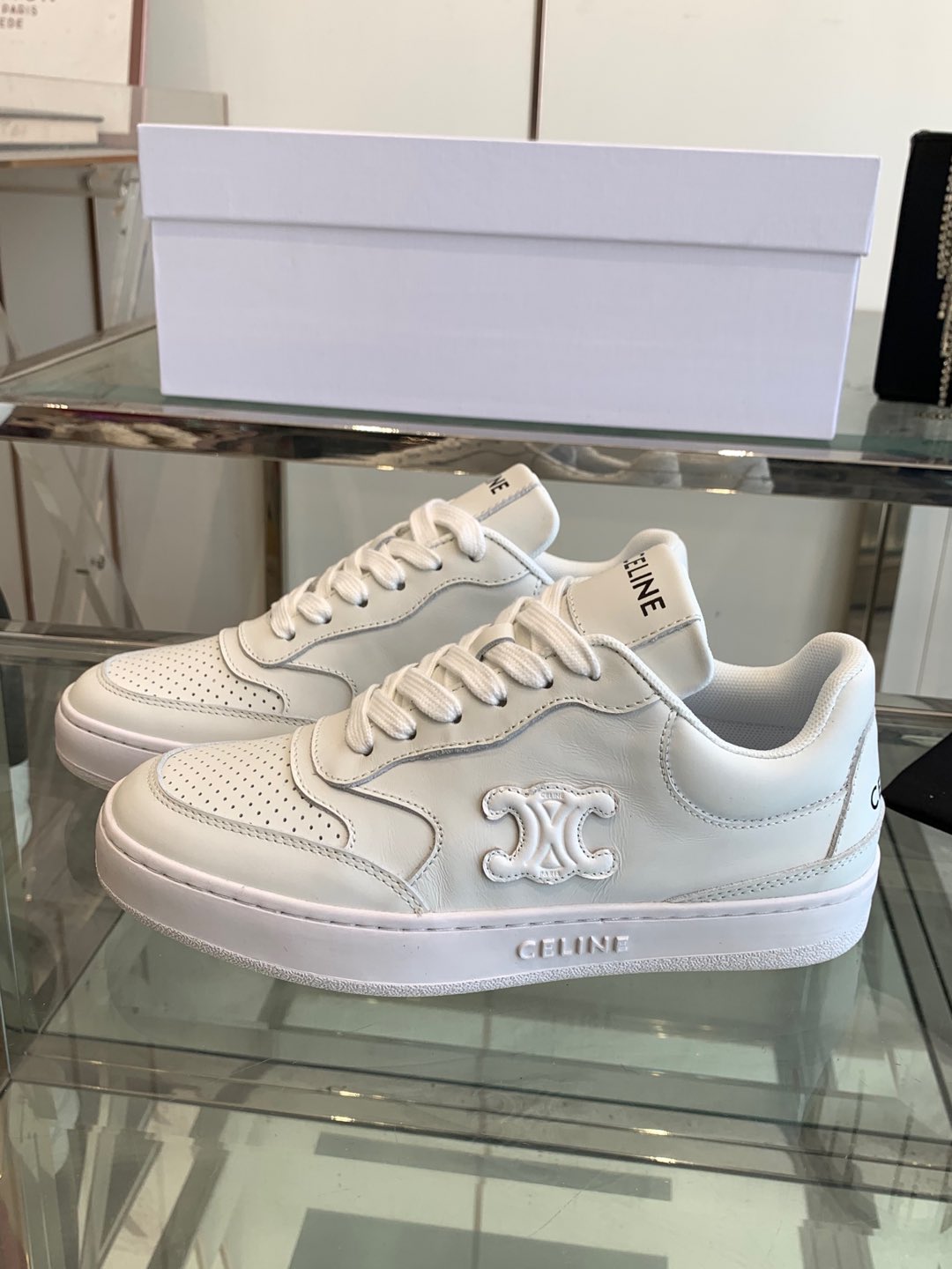 Celine Men's Leather Sneaker