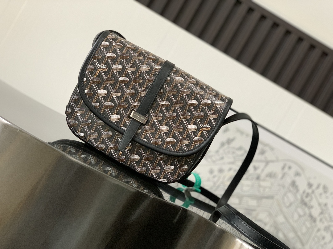 Goyard Belvedere PM Bag in Black