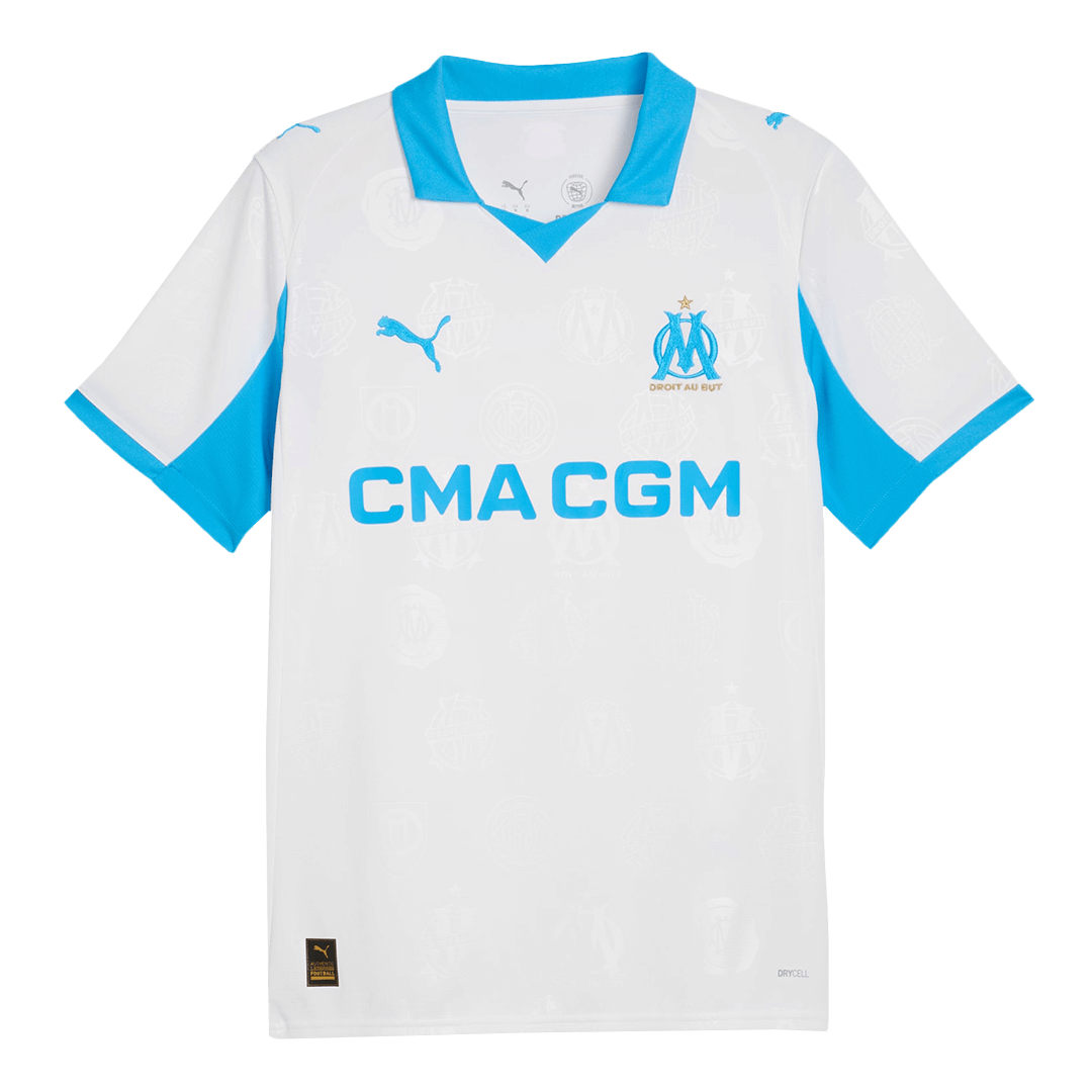 Marseille Soccer Jersey Home Shirt 2025-26