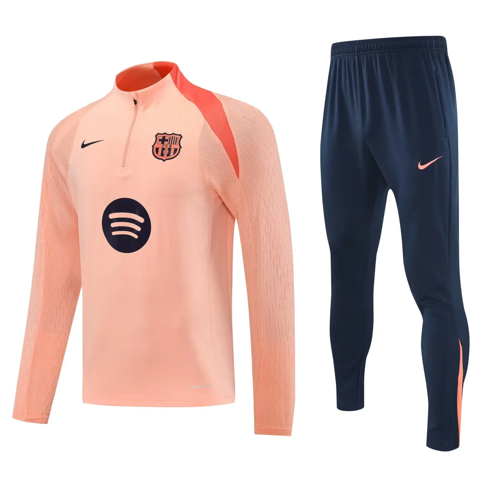 2425 Barcelona half zipper Training suit