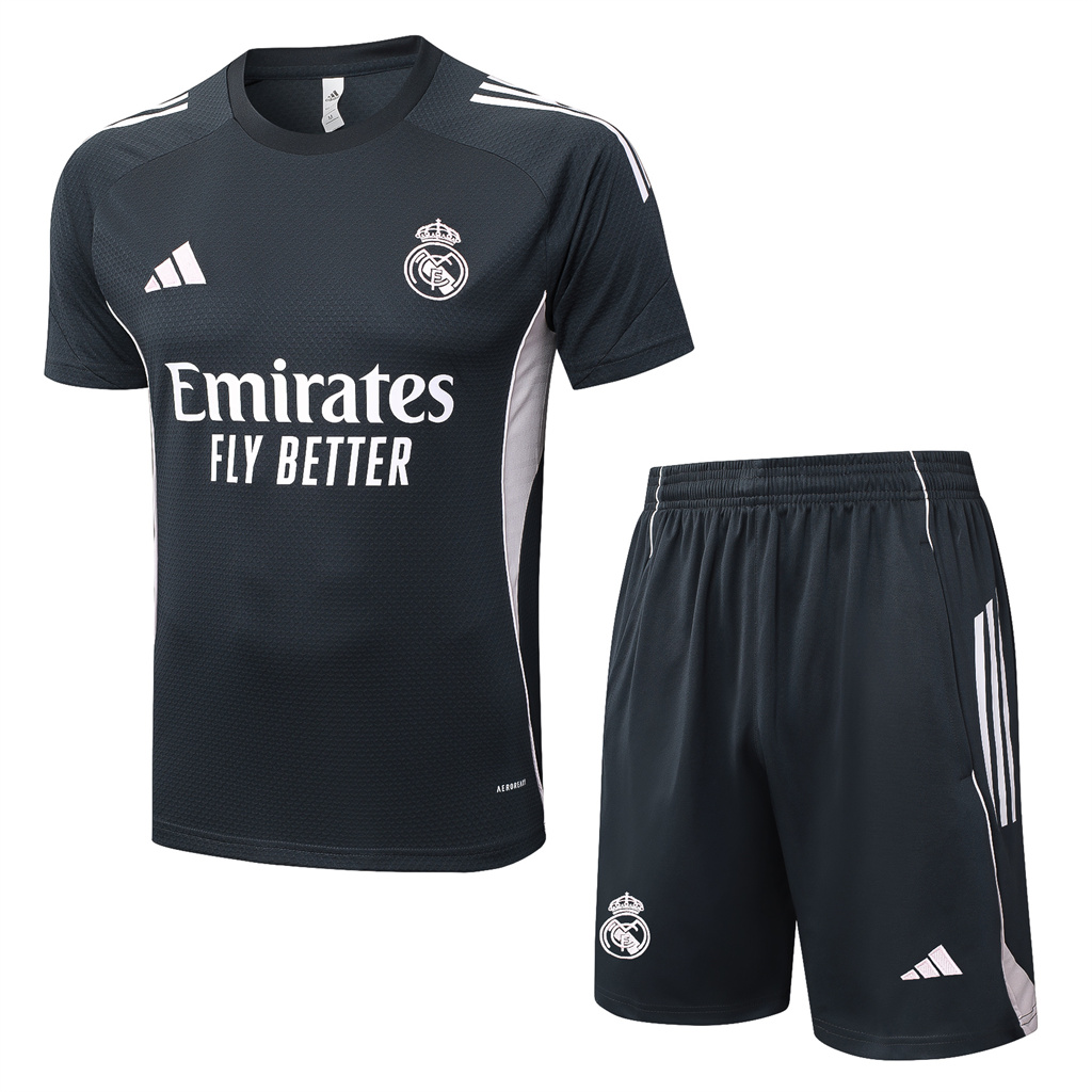 Real Madrid Training Short sleeve Suit 25/26 | Soc Jersey - Premium Football Jersey