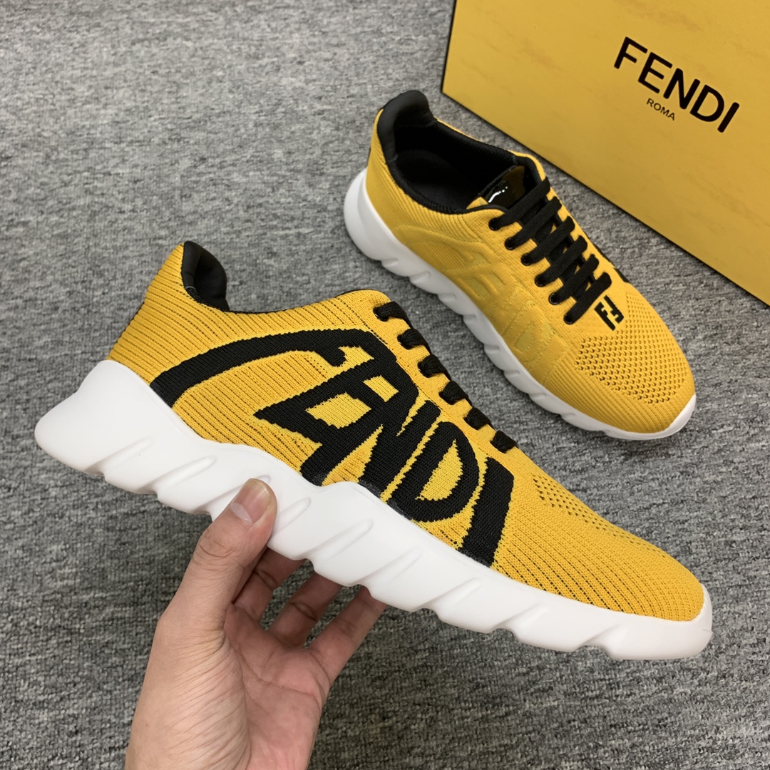 Fendi Men's Knitwear Sneaker
