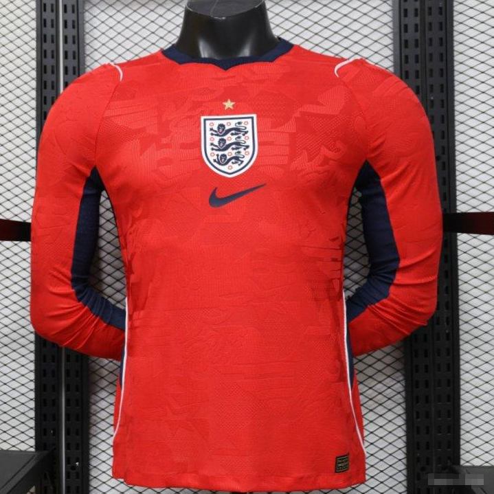 Player Version England 2026 Away Long Sleeves Jersey S-3XL