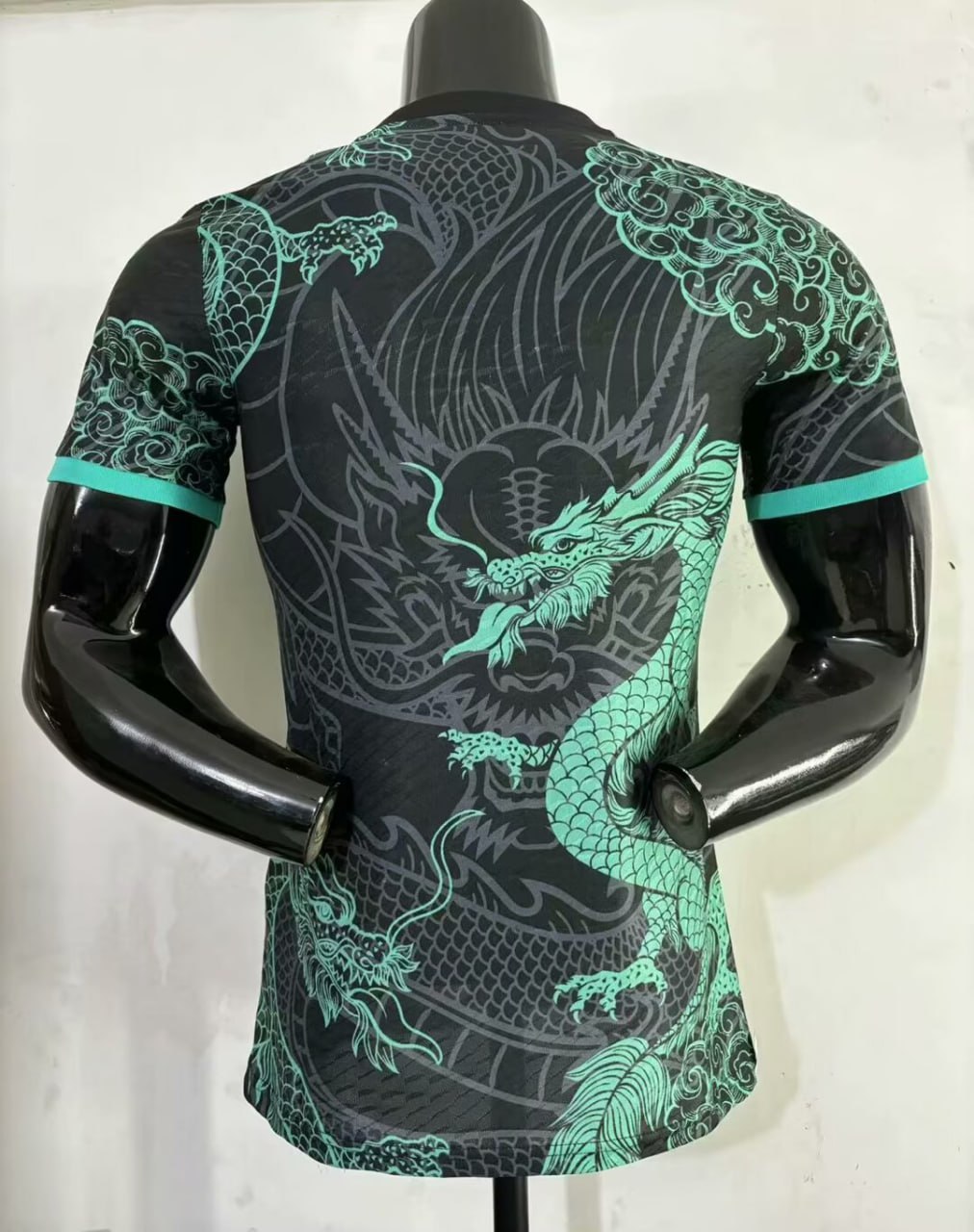 Real Madrid Green Dragon Pattern Player Jersey 25/26