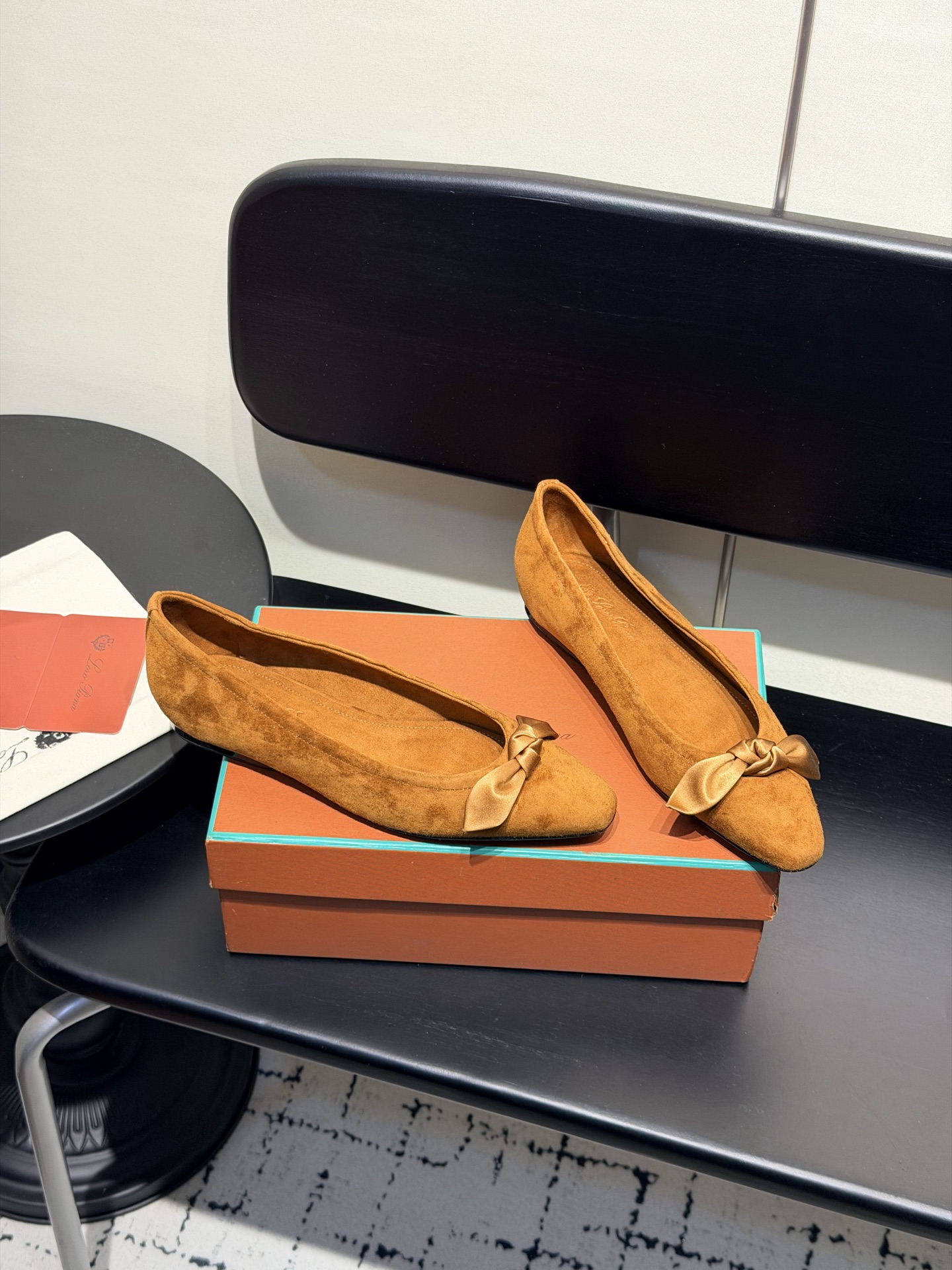 Loro Piana 2026 Bow Ballet Flats