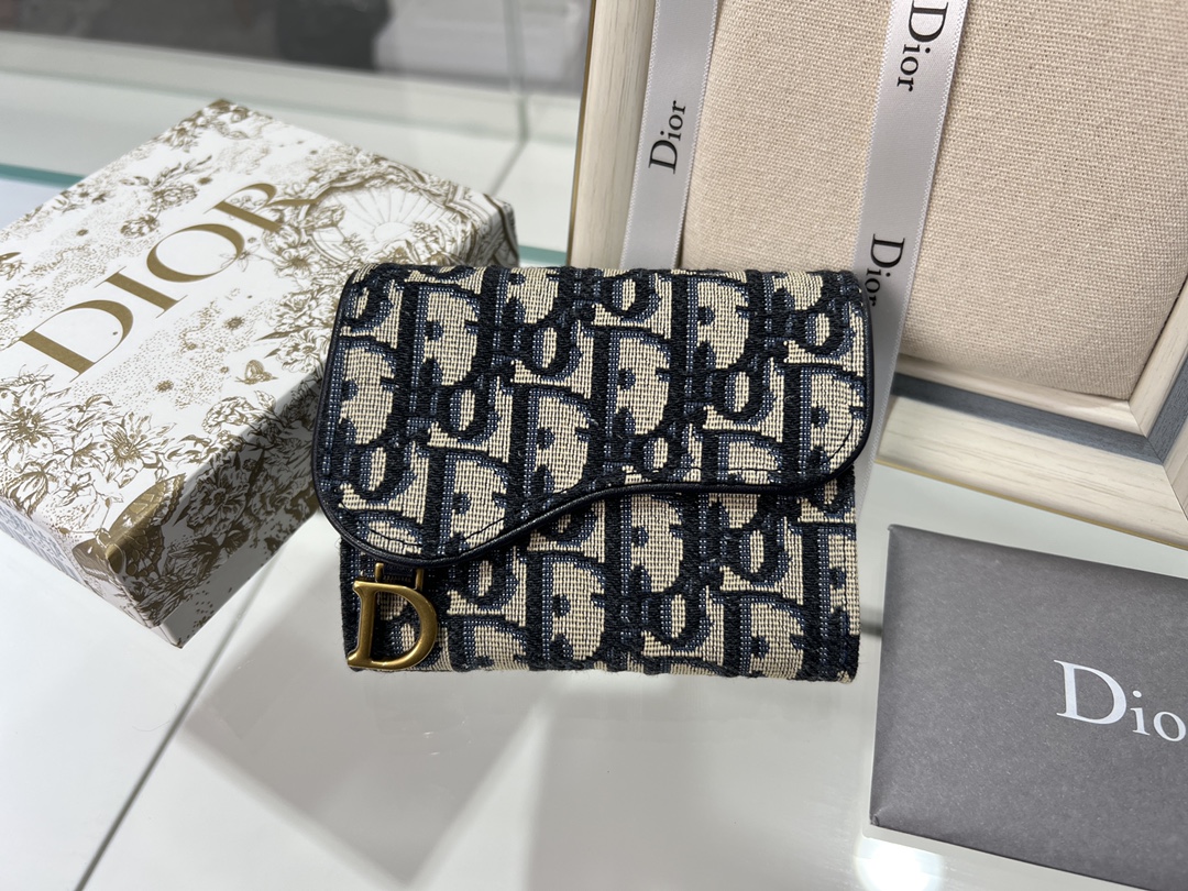 Dior Saddle Compact Wallet