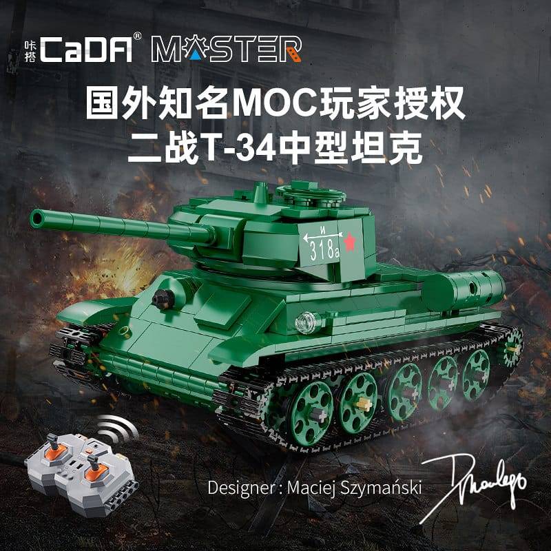 Cada 61072 - T-34 medium tank
