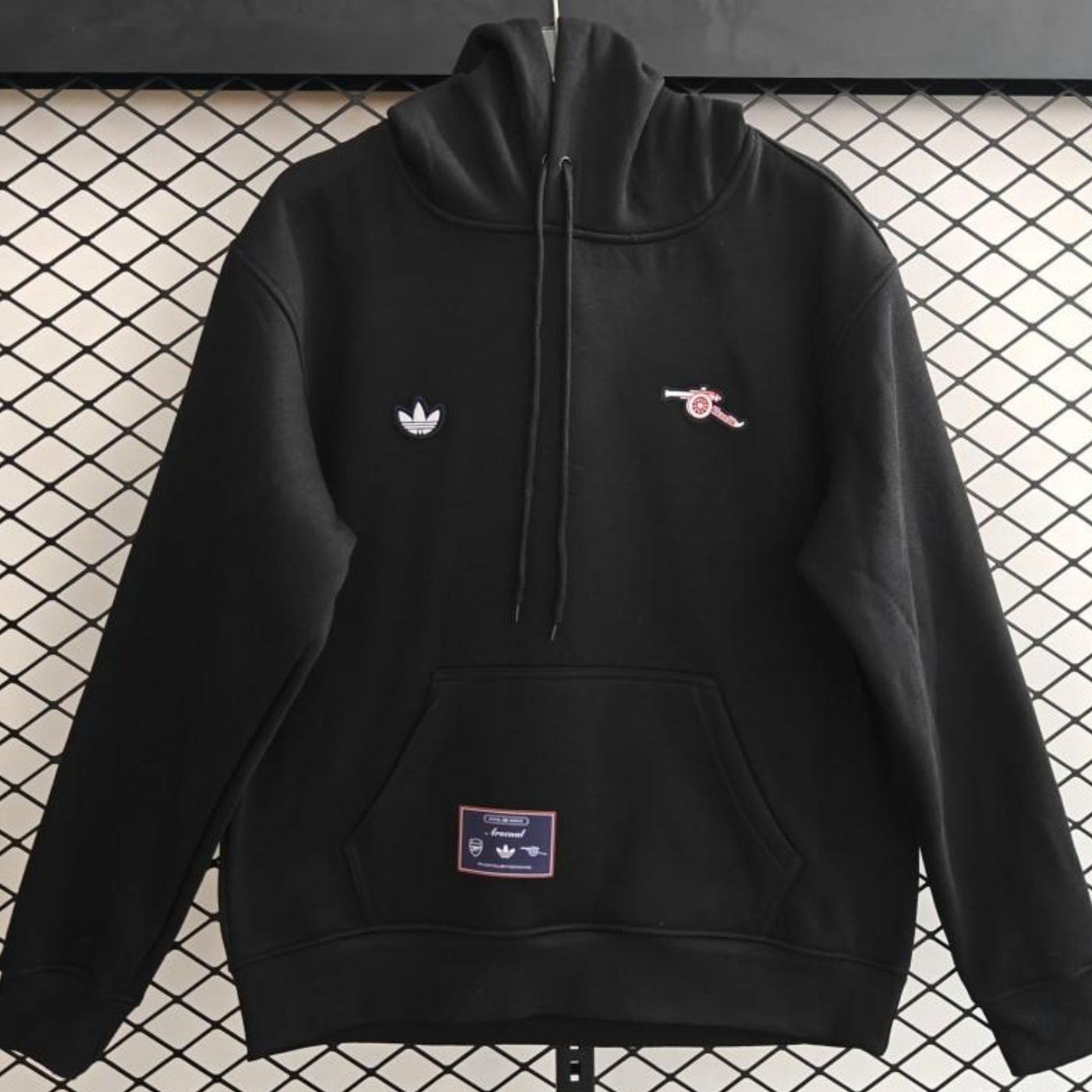 25/26 Arsenal Embroidered Logo Hoodie 7 Colors S-2XL