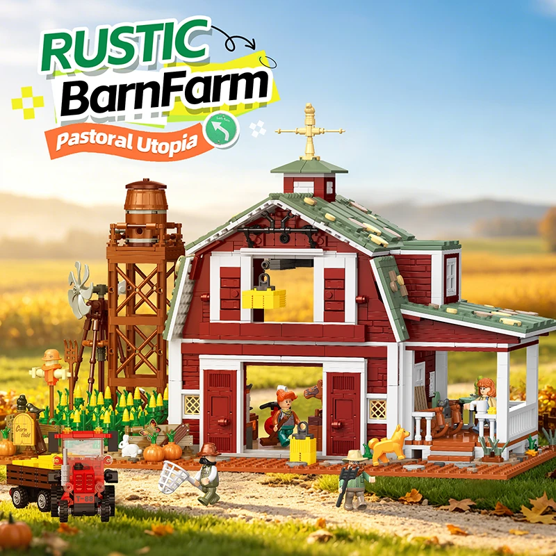JieStar X68003 - Rustic Barnfarm