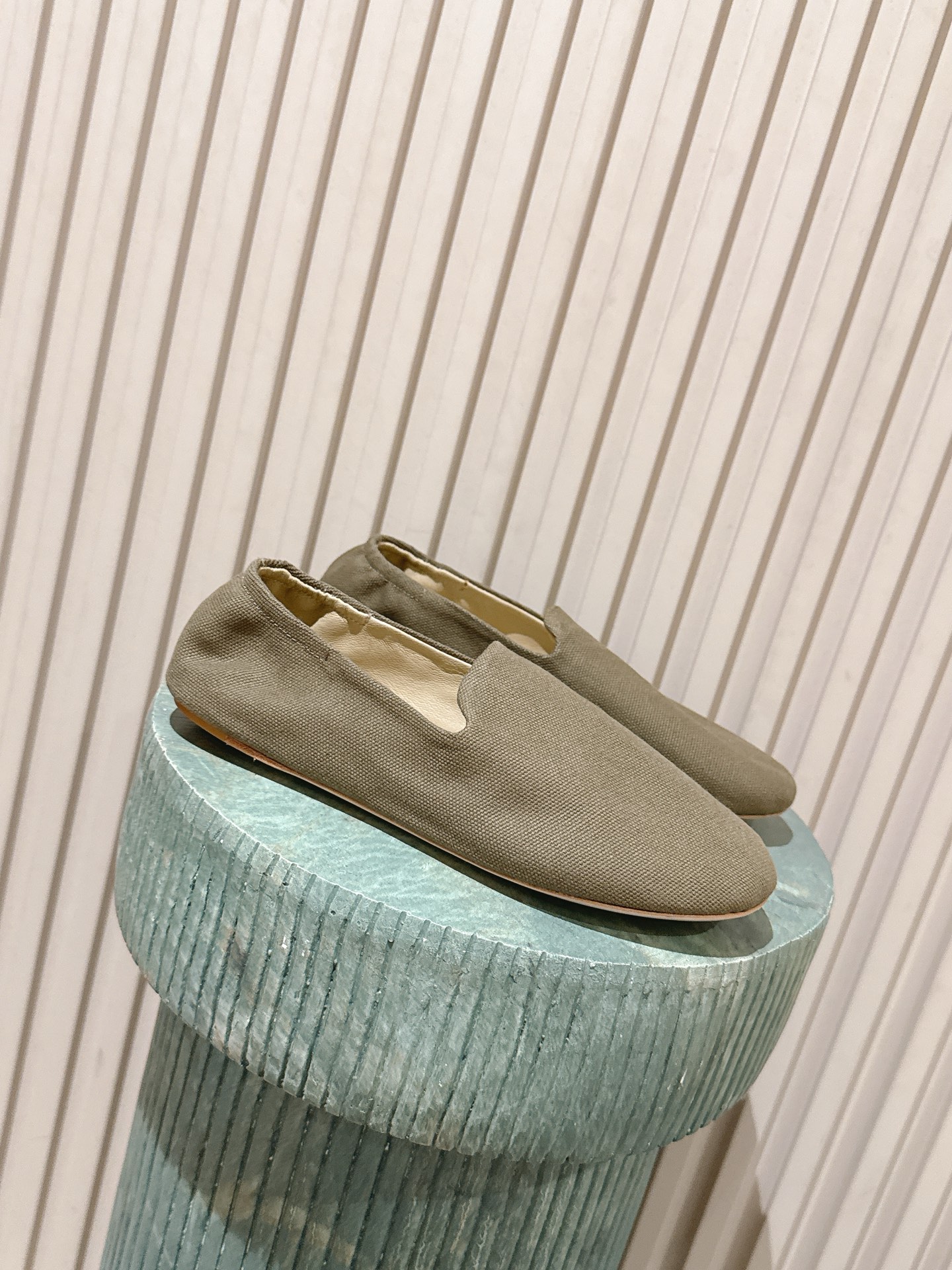 The Casa Canvas Slipper Ballet Flat
