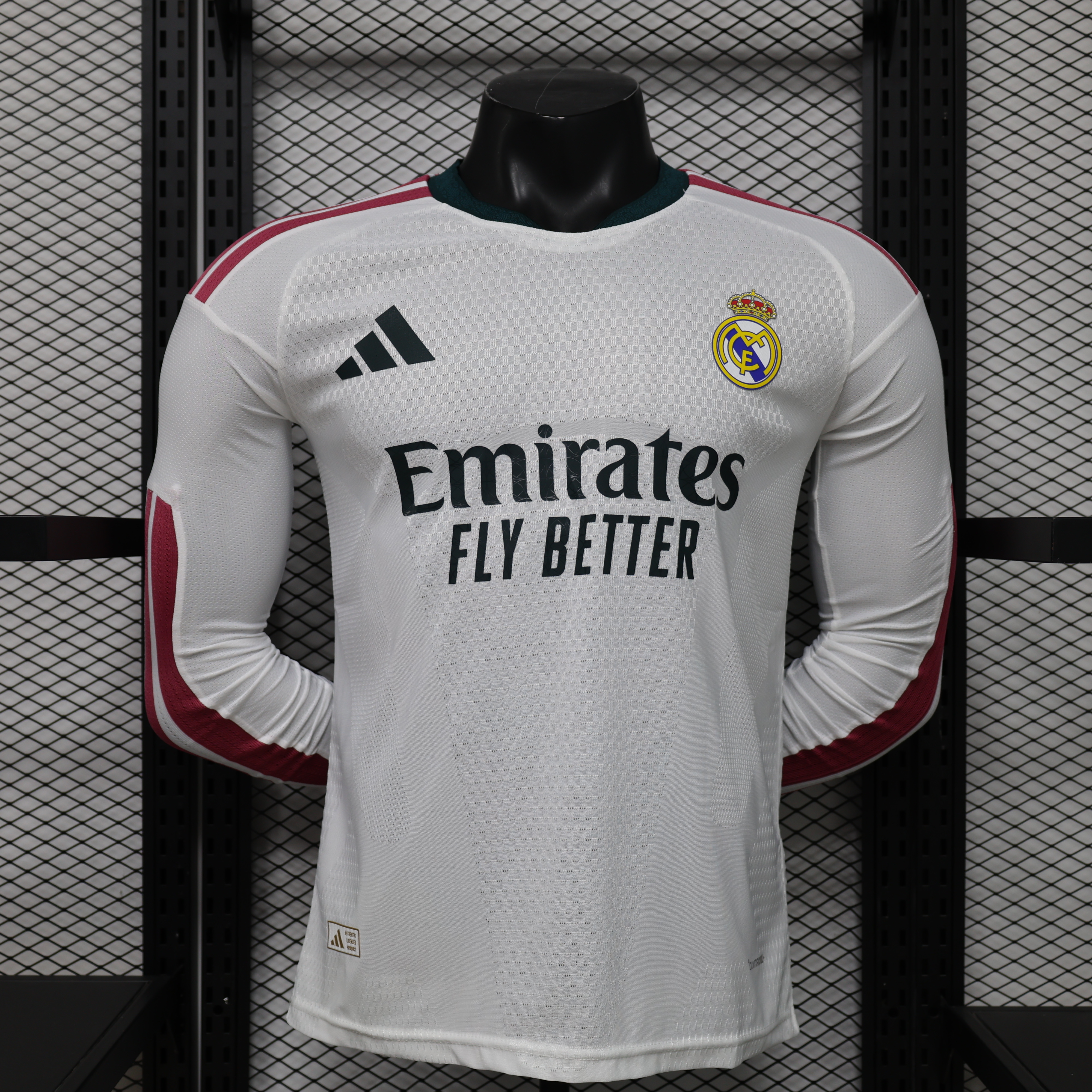 Real Madrid Home Long Sleeves Jersey Player Version 26/27 | Soc Jersey - Premium Football Jersey