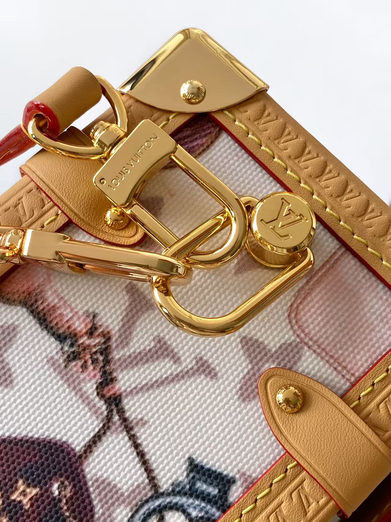 Louis Vuitton Side Trunk Large Handbag
