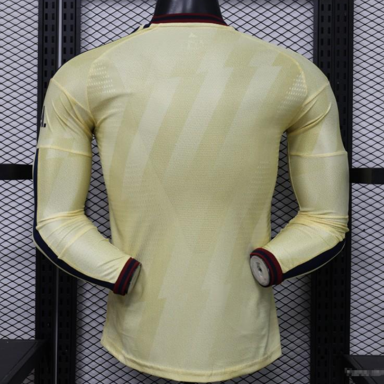 Player Version 26/27 Arsenal Yellow Long Sleeve Jersey S-3XL