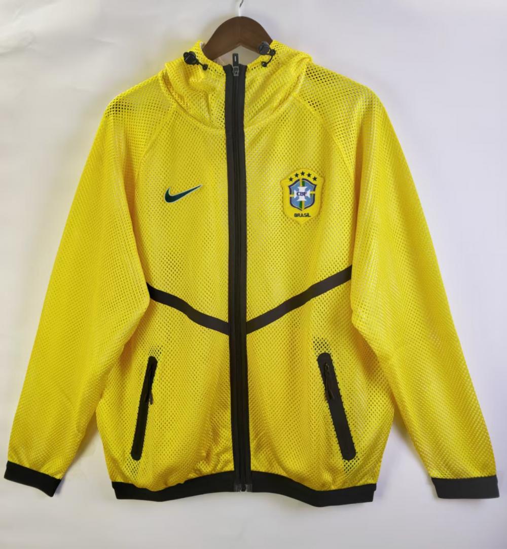 Brazil Training Anthem Jacket 26/27 | Soc Jersey - Premium Football Jersey