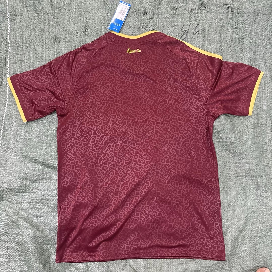 （Two stars）2026 Spain Third Wine Womens Jersey S-4XL