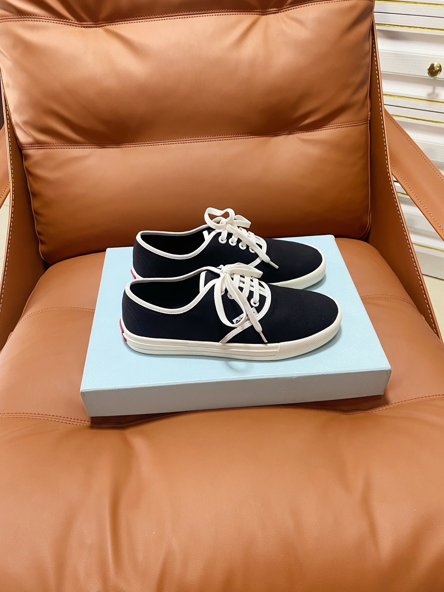Prada Light-weight Canvas Unisex Sneaker