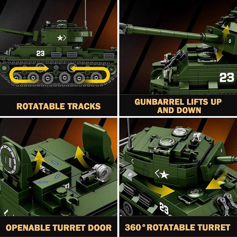 Reobrix 77030 - M4A3E8 World of Tanks