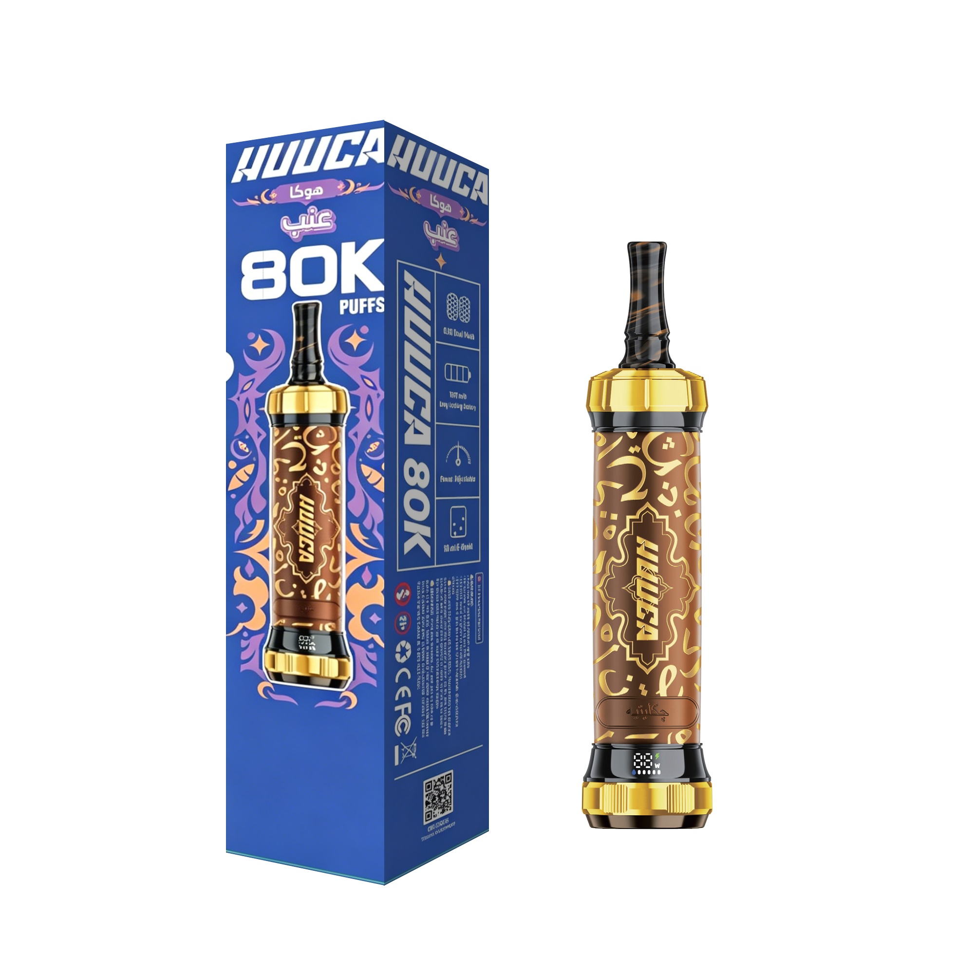 HUUCA 80K 3mg DTL Disposable Vape
