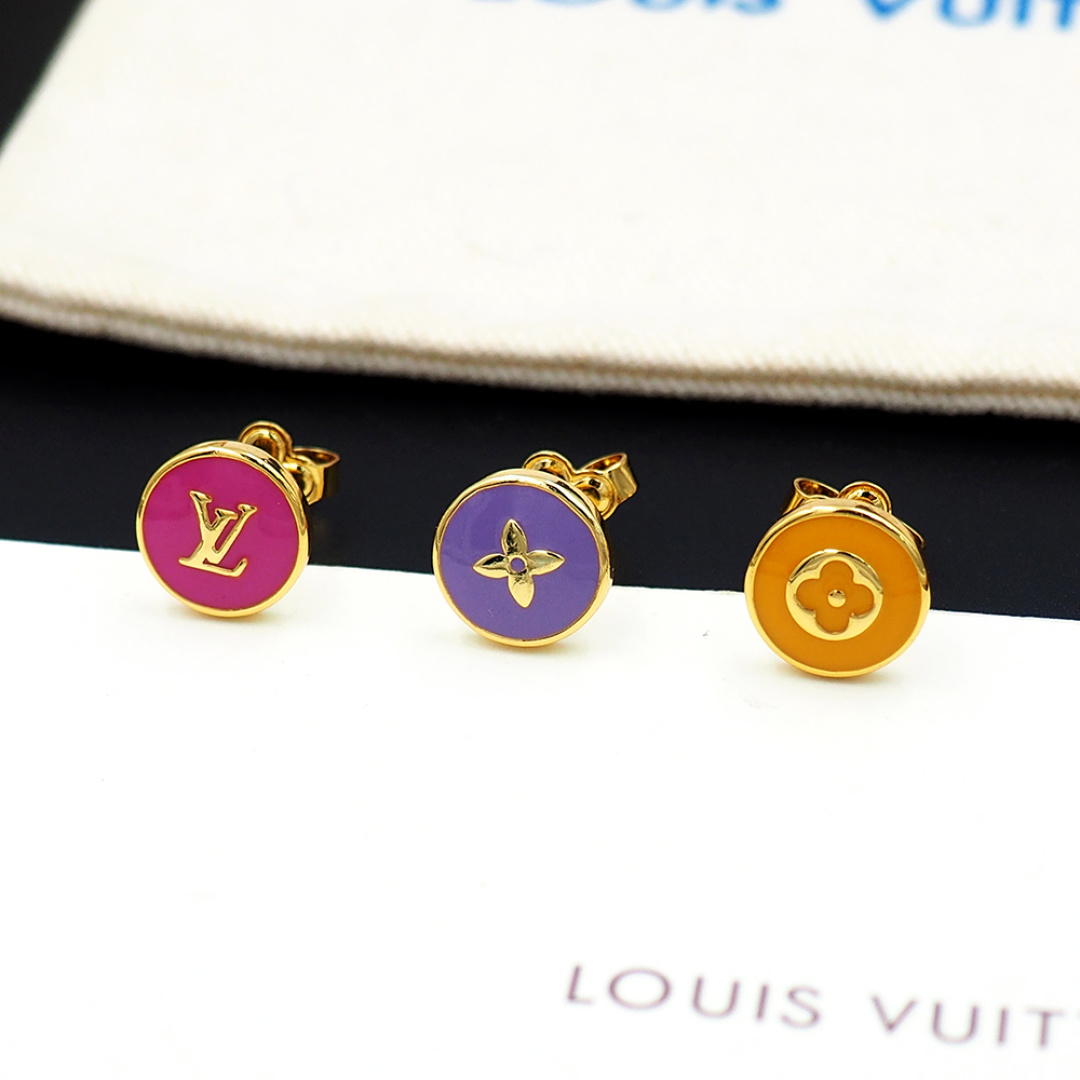 LV Fashion Earrings (3 pcs)