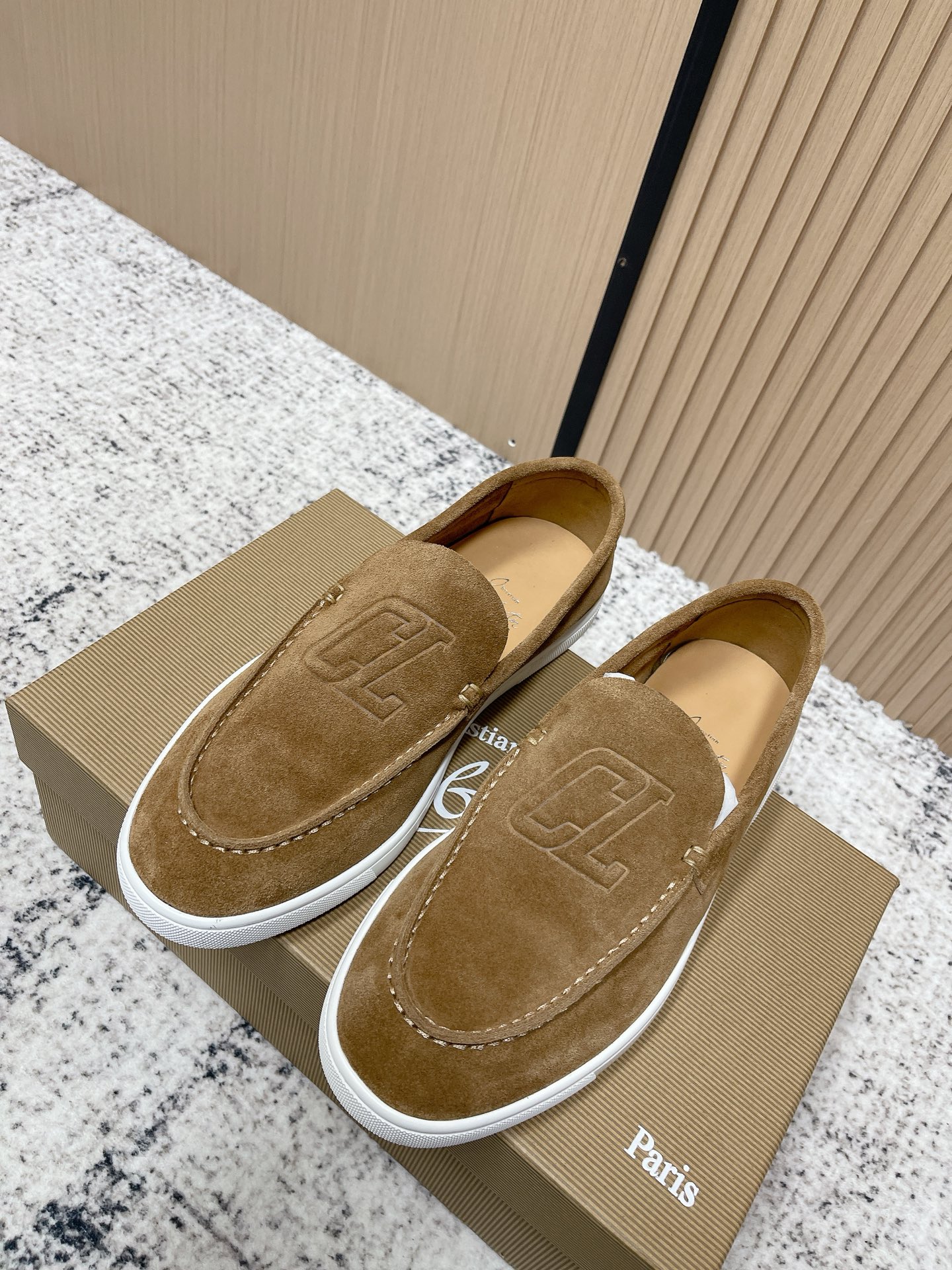 Christian Louboutin Men's Suede loafer