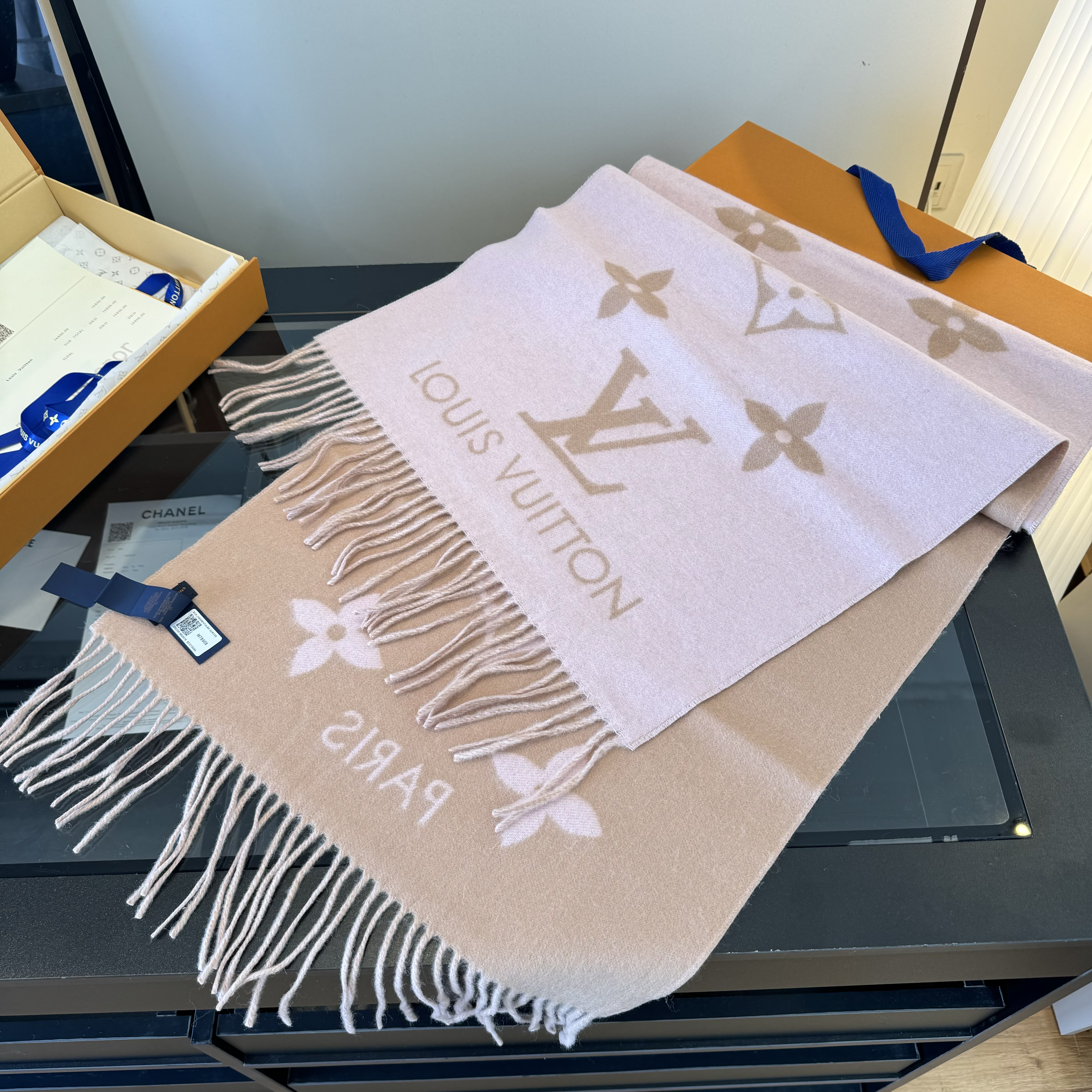 Louis Vuitton LV Reykjavik Monogram Scarf