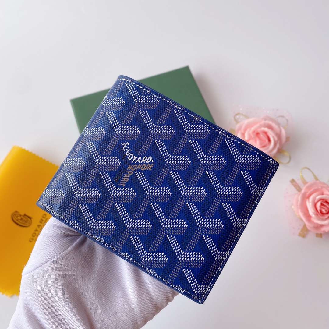 Goyard Victoire Canvas&Leather Wallet card holder