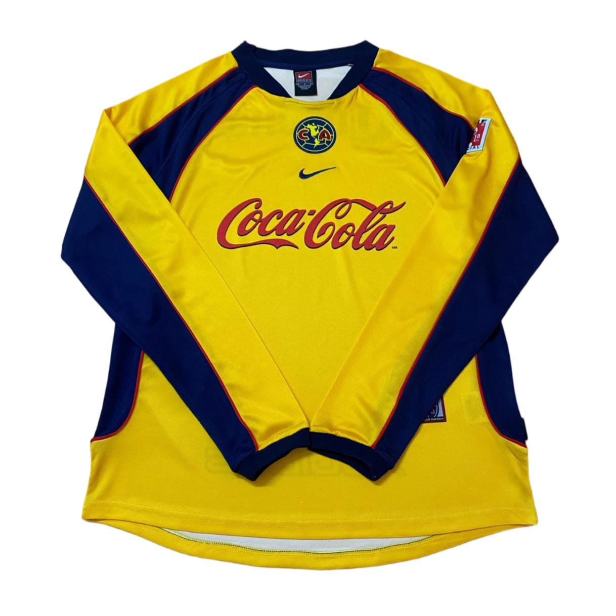 Retro Club América 2001/02 Home Long Sleeves Kit S-XXL