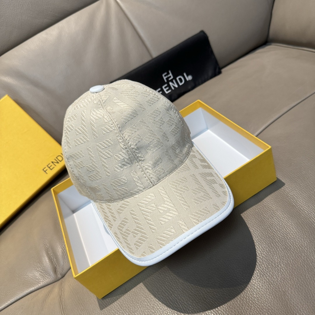 Fendi FF Logo Baseball Cap