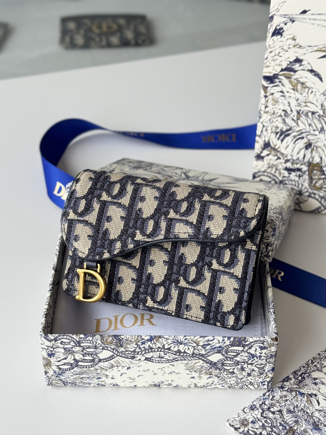 Dior Saddle Card Case