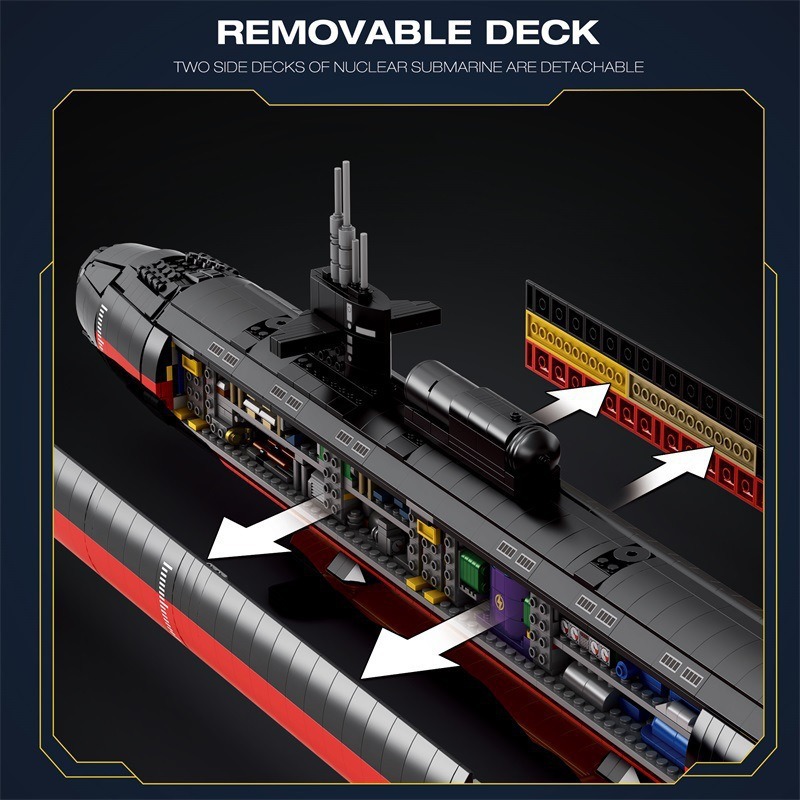 Reobrix 33049 - Los Angeles-Class SSN 1:125