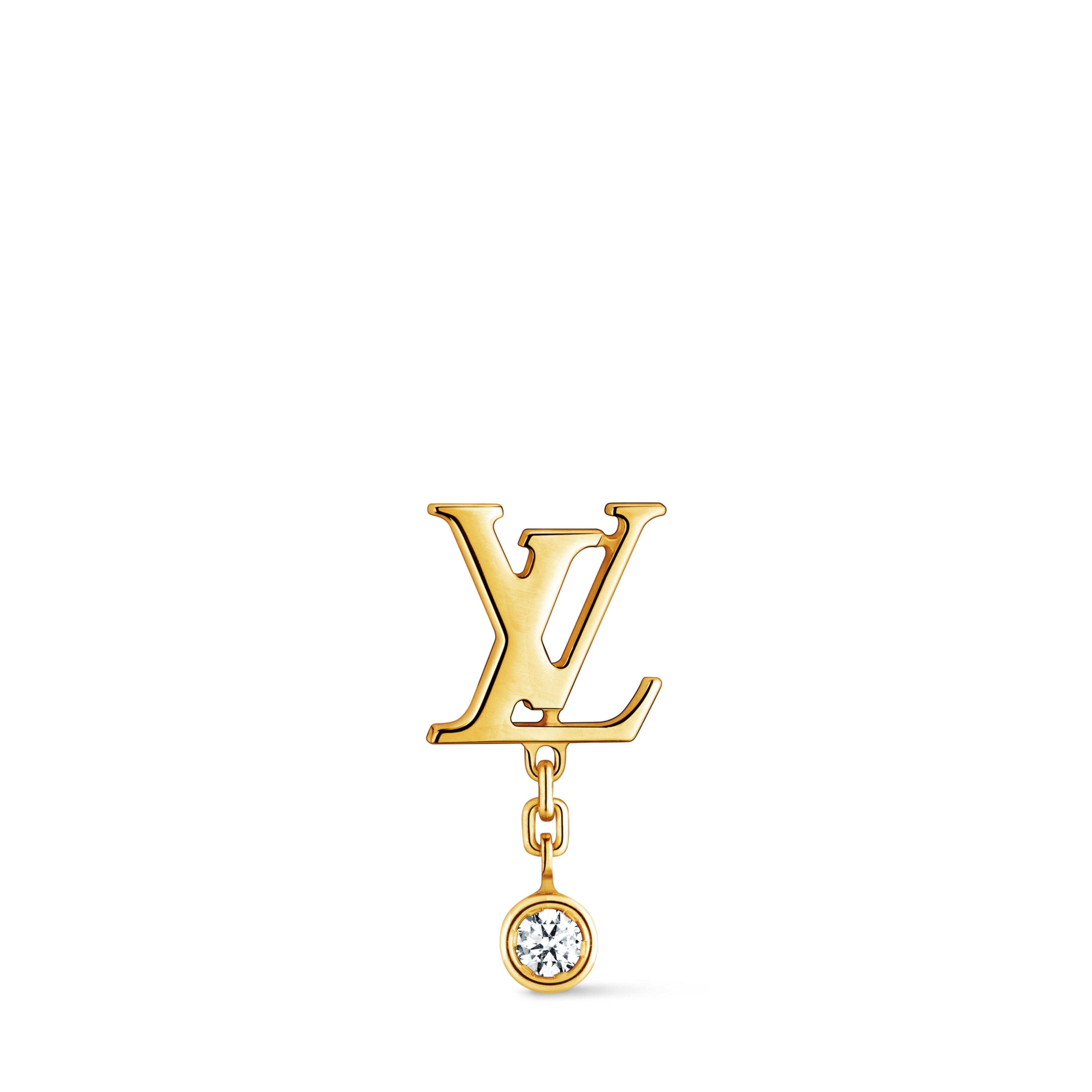 ピアス イディール ブロッサム LV(イエローゴールド×ダイヤモンド) 単品