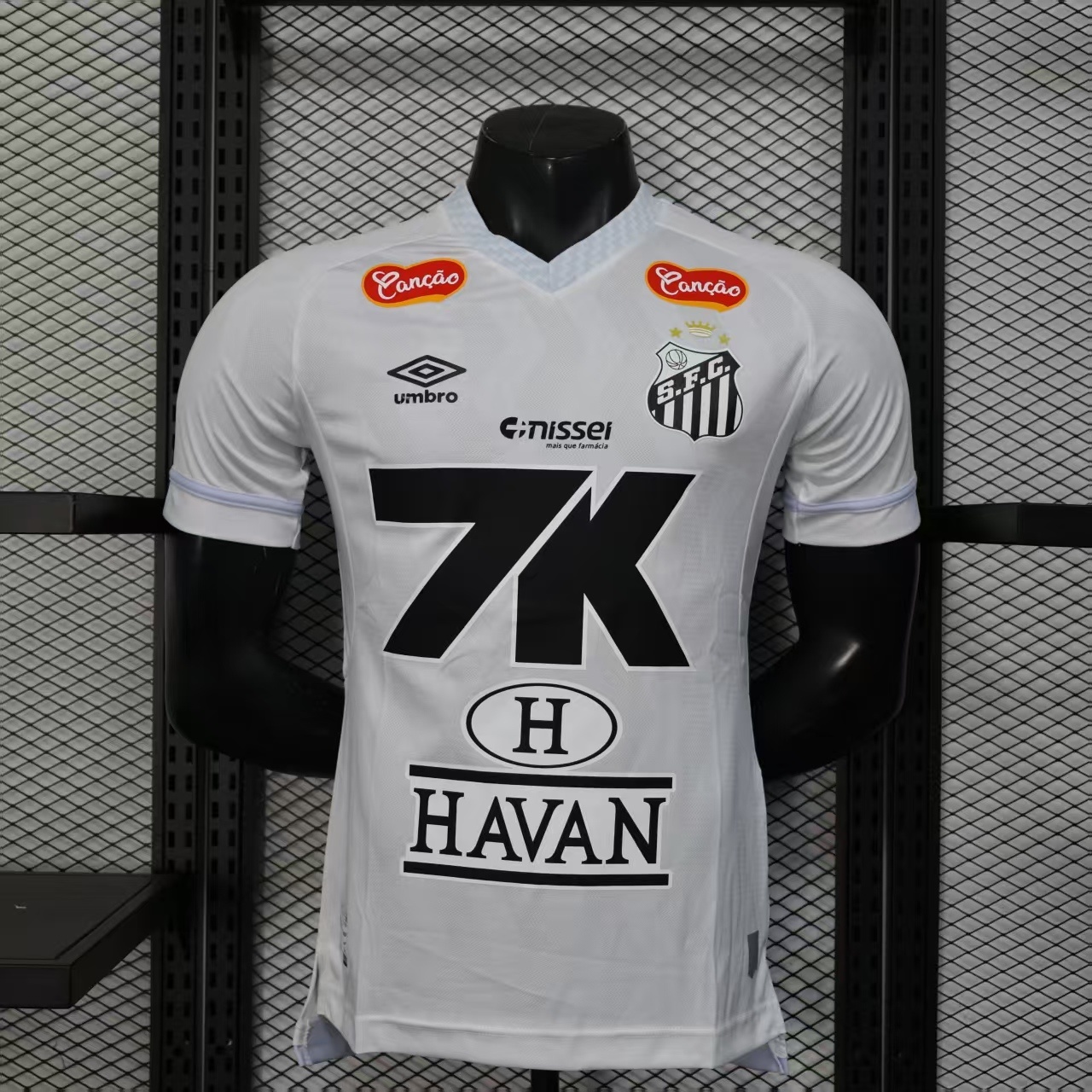 Santos Home Jersey Player Version 25/26