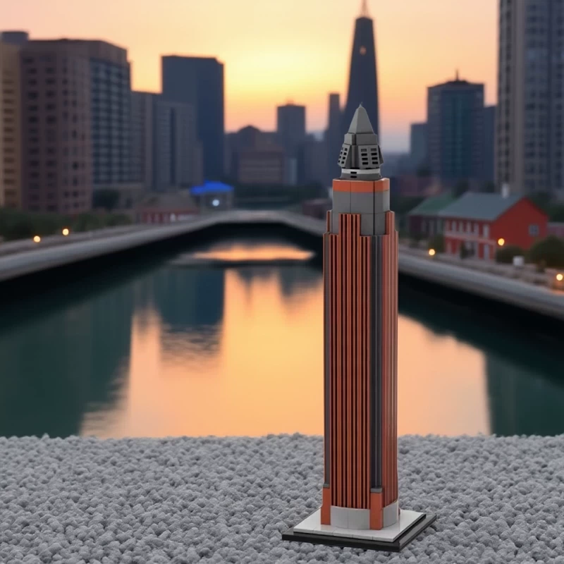MOC 149040 - Messeturm 1:800 Scale