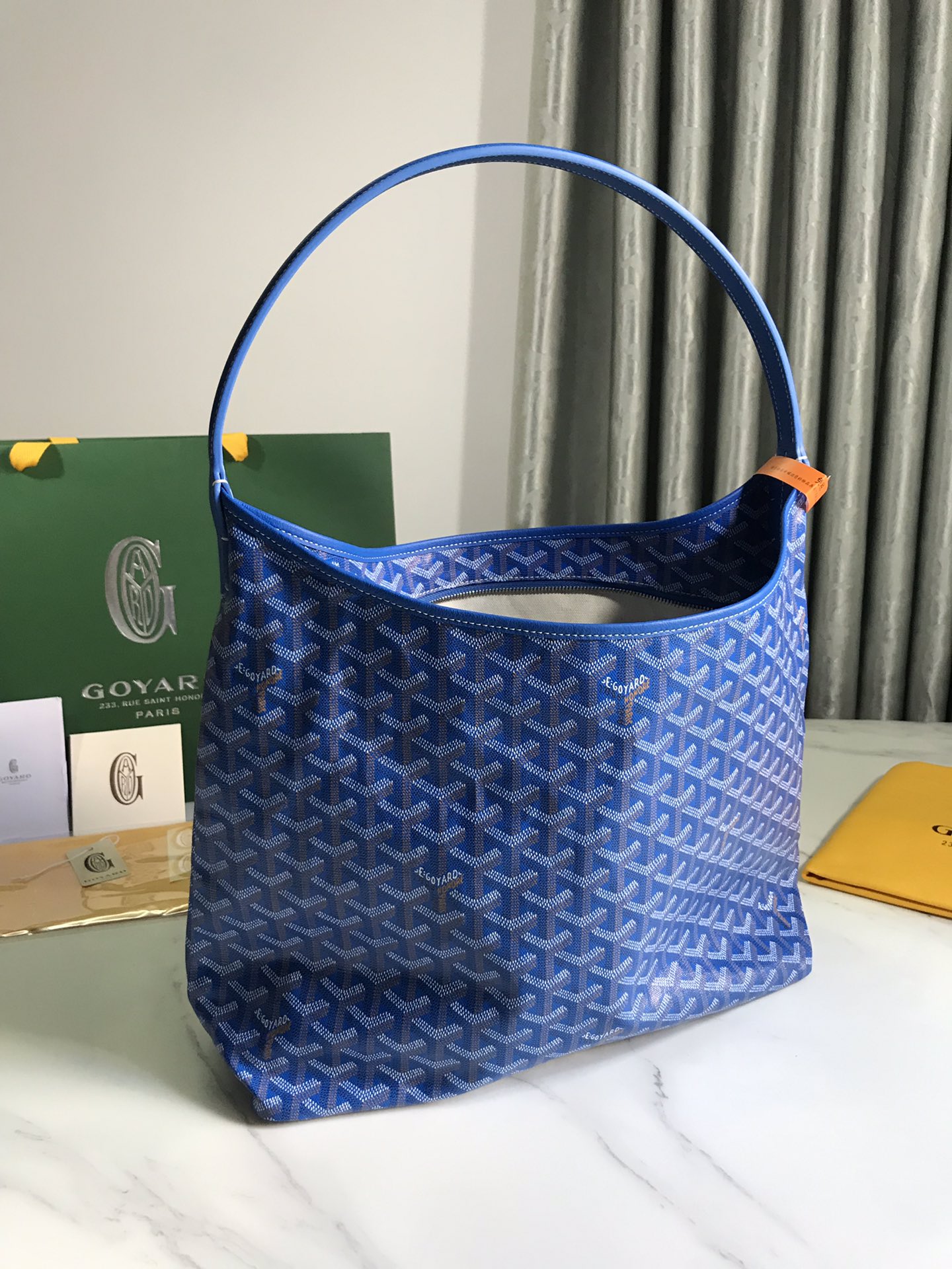Goyard Bohème Hobo bag in Sky Blue