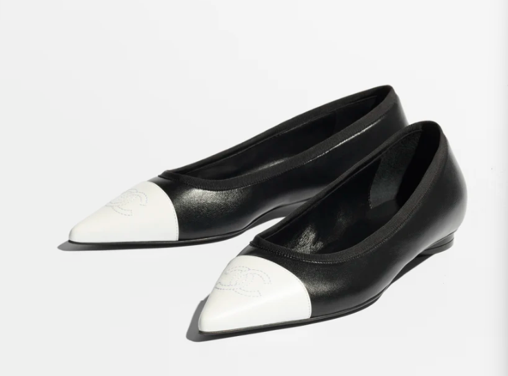 Chanel Leather Ballet Flats
