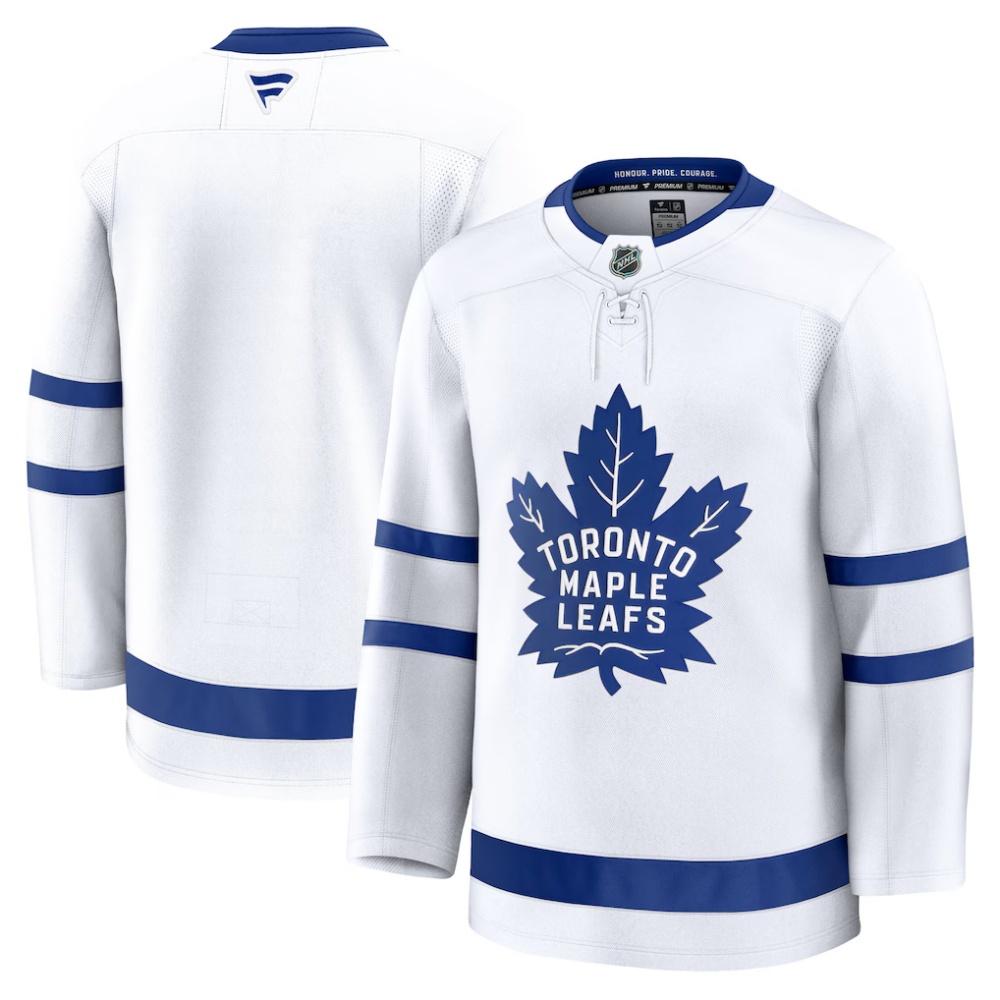 Custom Toronto Maple Leafs Fanatics Home Away and Black Alternate Premium Jersey