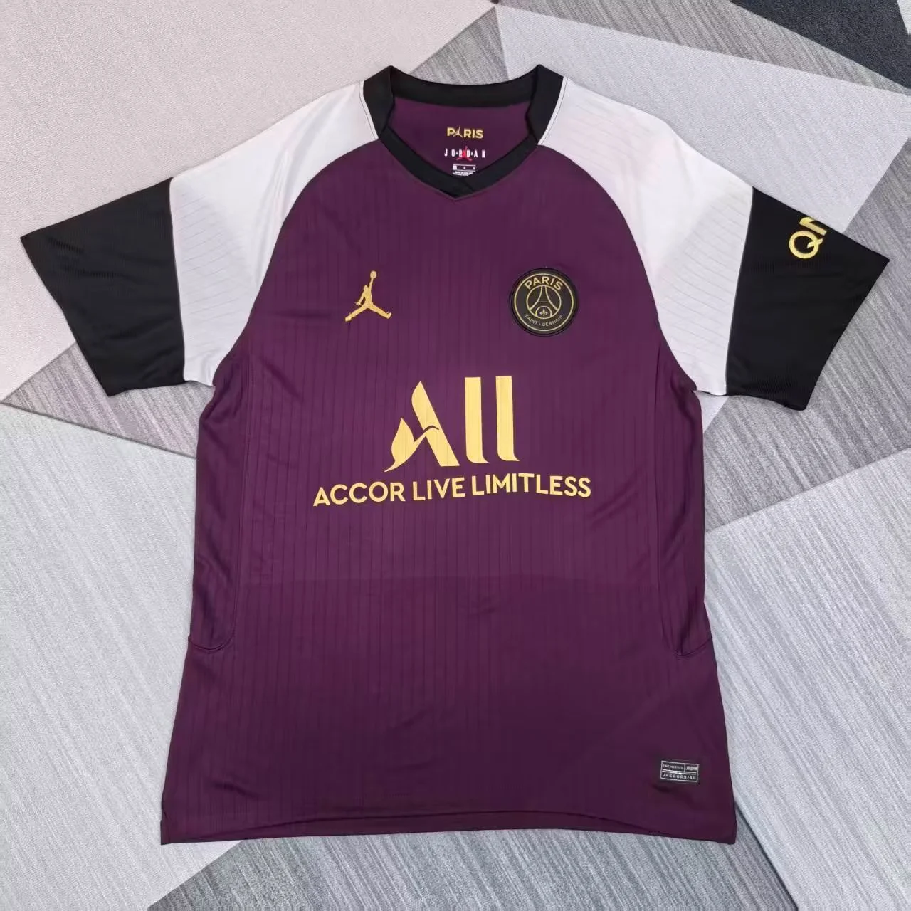 2020-21 Paris third Away Red Fans Football Shirt 1:1 Thai Quality