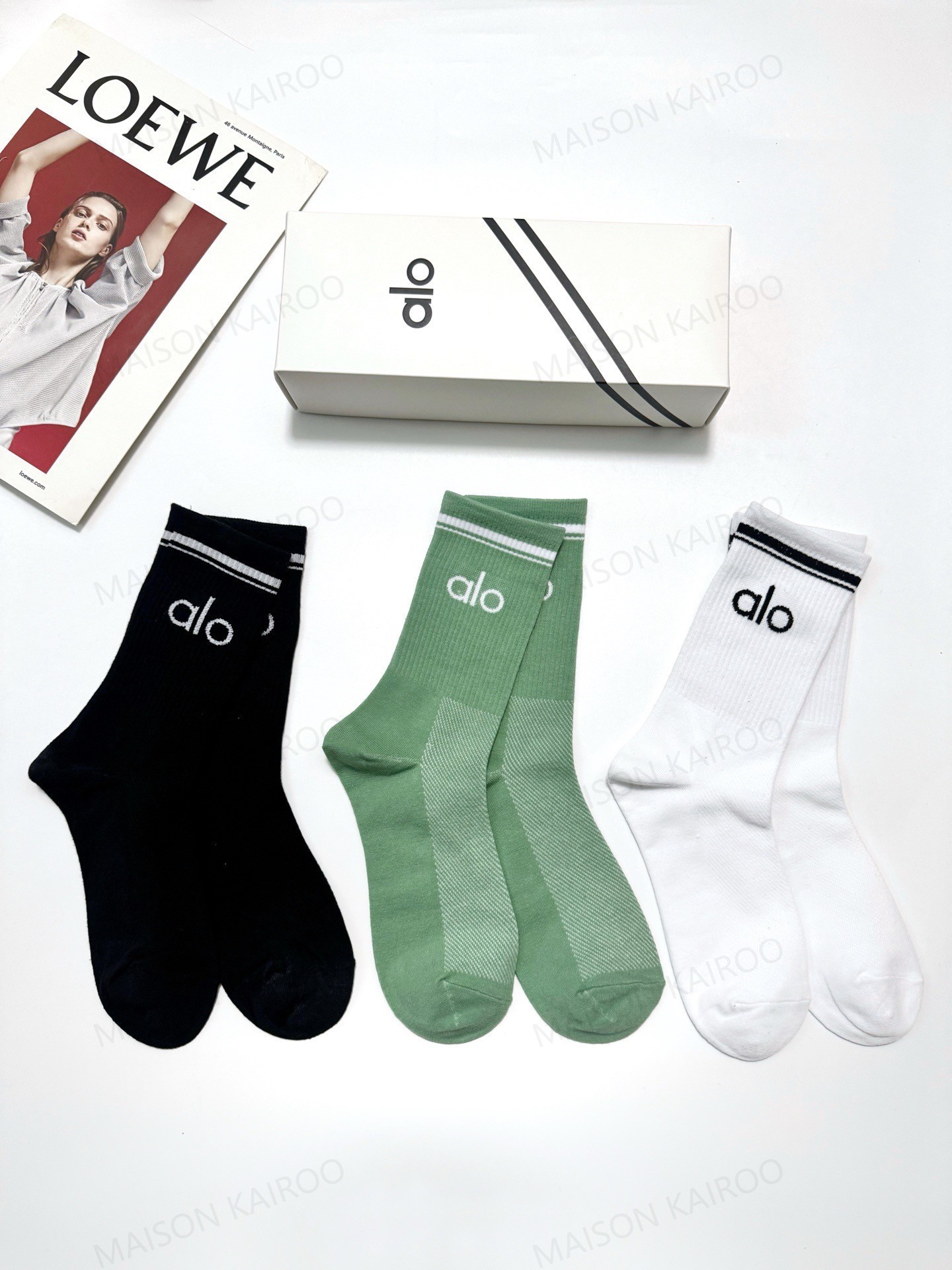 Alo Socks 3-Pack - KAIROO