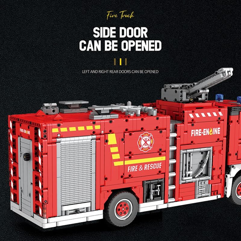 ReoBrix 22008 - Fire Ladder Truck