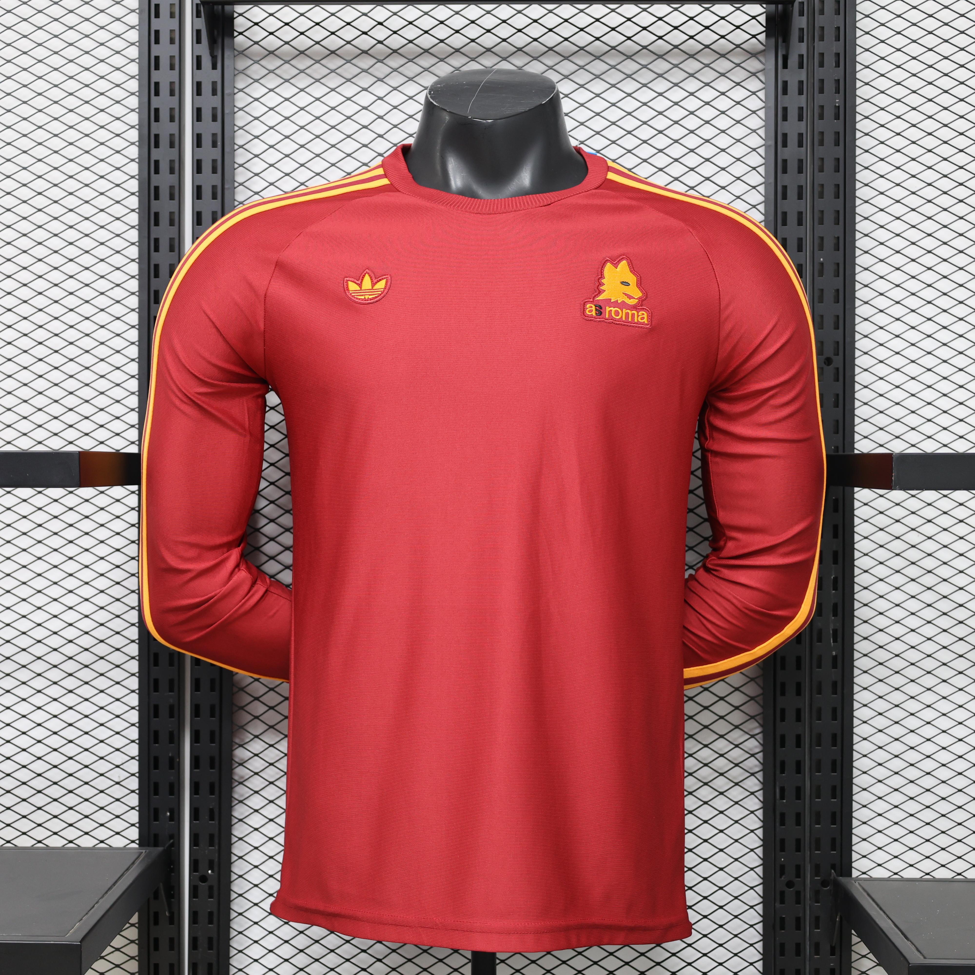 AS Roma Long Sleeves Leisure Jersey Player Version 26/27 | Soc Jersey - Premium Football Jersey