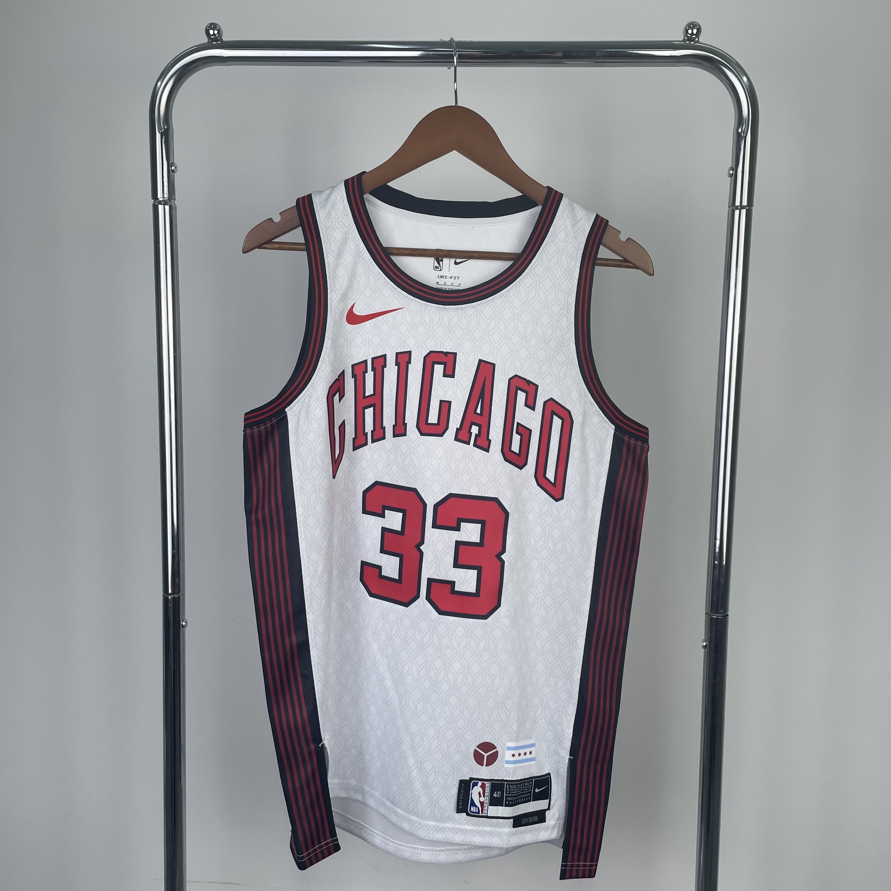 23 Season Chicago Bulls City Edition Jersey No.33