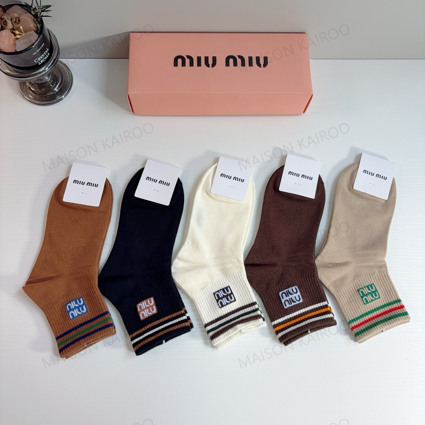 MIU MIU Socks 5-Pack - KAIROO