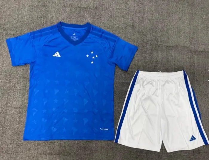Kids Cruzeiro Home Suit 26/27 | Soc Jersey - Premium Football Jersey