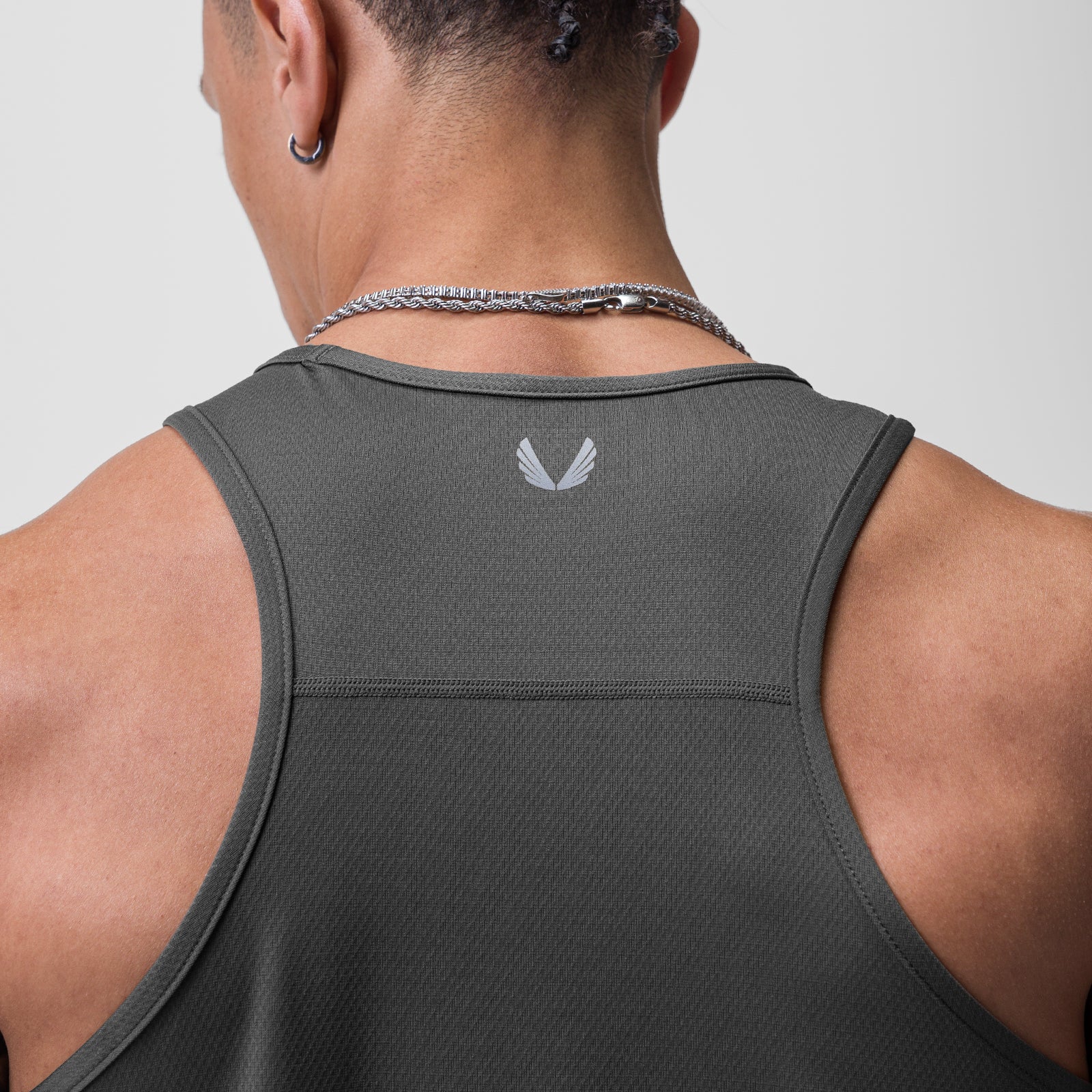 0754. AeroSilver Training Singlet - Space Grey