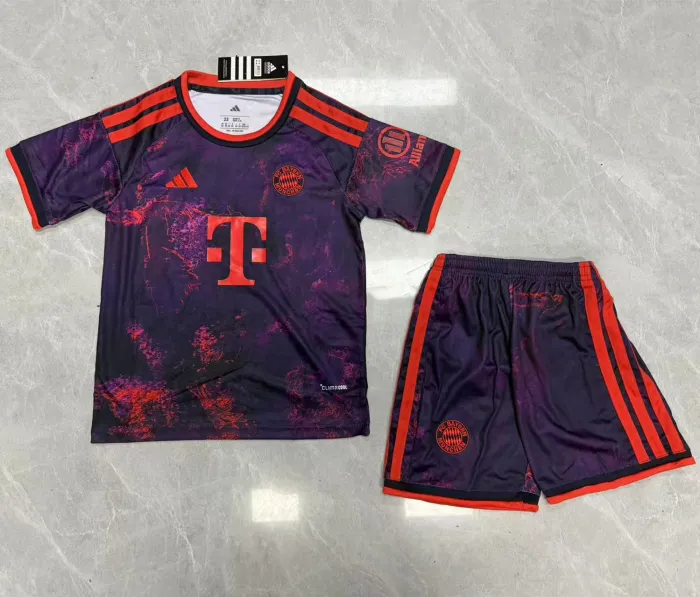 Kids Bayern Munich Third Suit & Socks 26/27