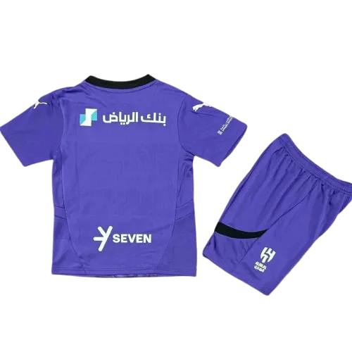 2024-25 Kids Al Hilal SFC Third Jersey(Shirt+Shorts)