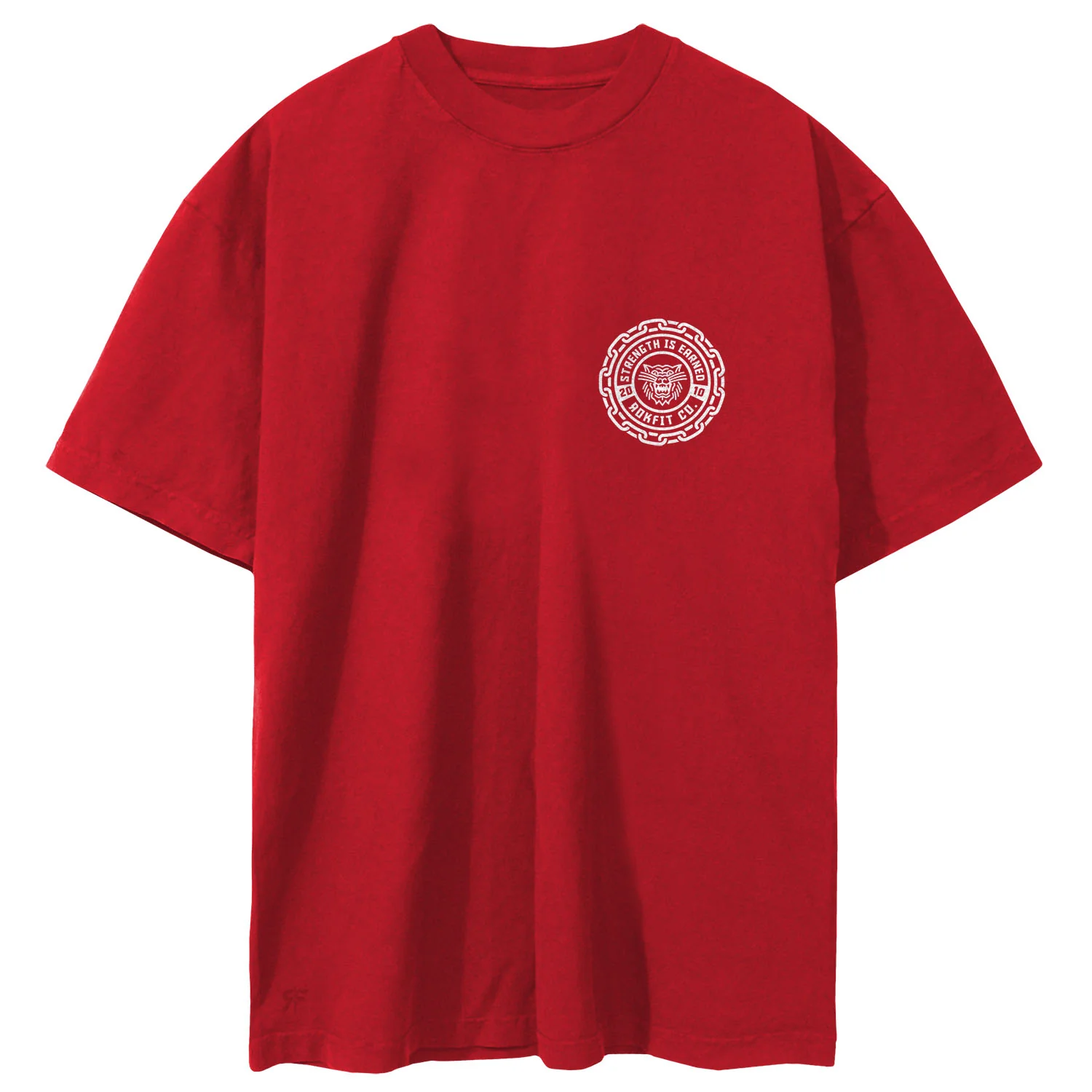 Strength Is Earned Badge - Street Tee