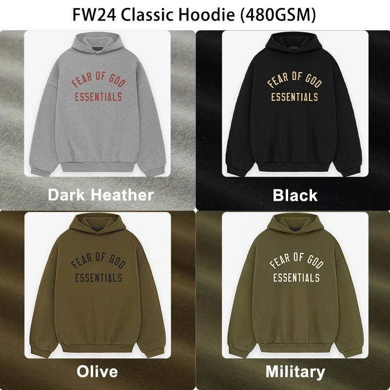 FW24 Essentials Hoodie (480GSM Fleece)