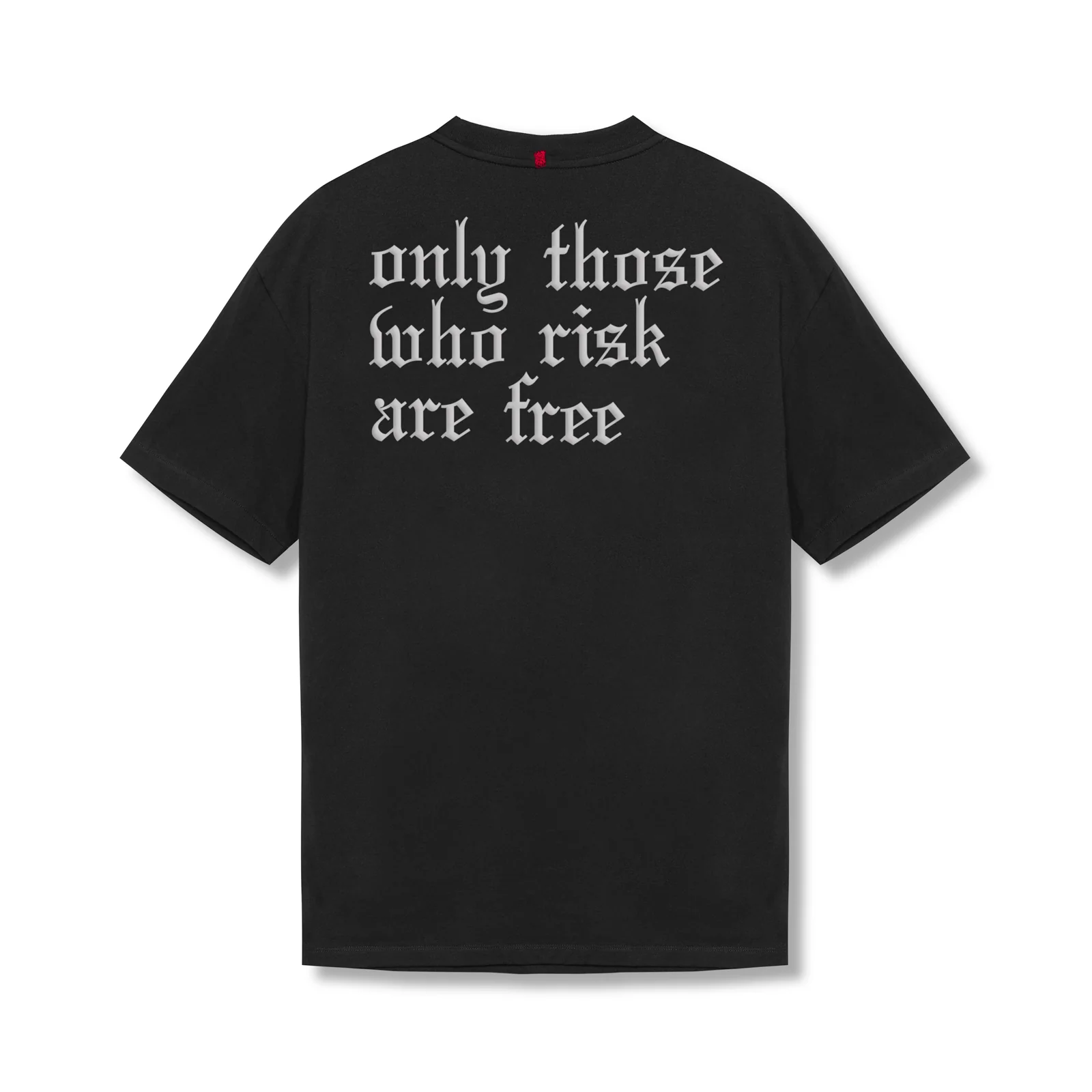 0797. Tech Essential Relaxed Tee - Black/White 