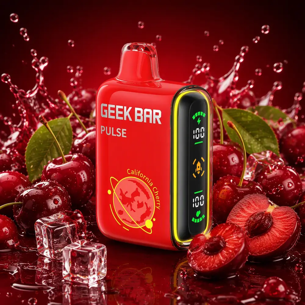 Geek Bar Pulse 15K Disposable Vape - California Cherry